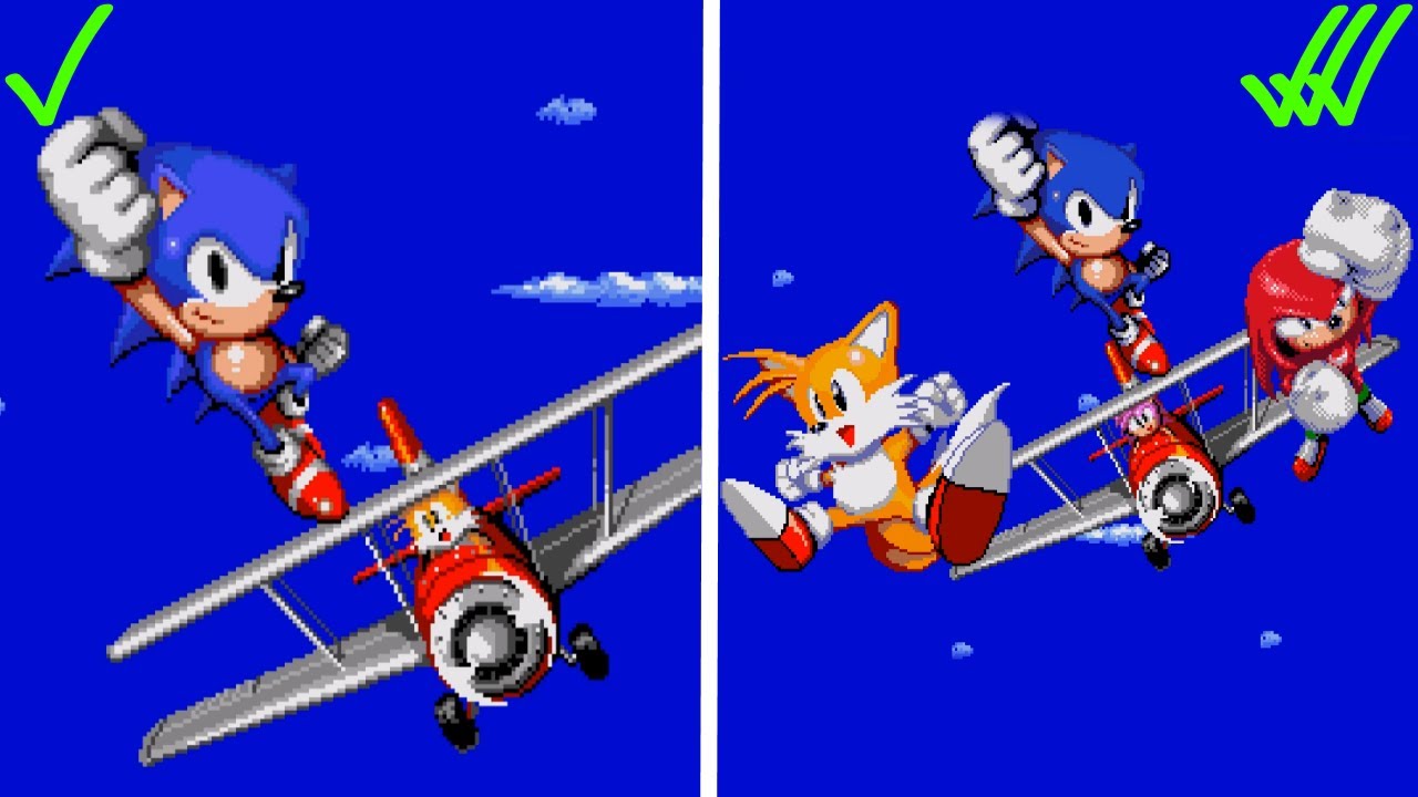 Sonic 2 Heroes (Team Sonic ending) ~ Sonic Hacks