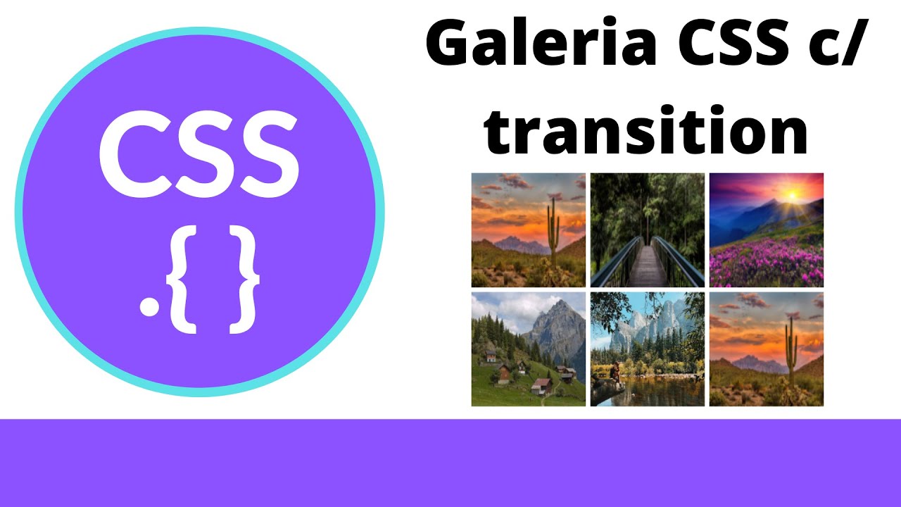 CSS - Como criar uma galaria de fotos de forma simples apenas com HTML e CSS