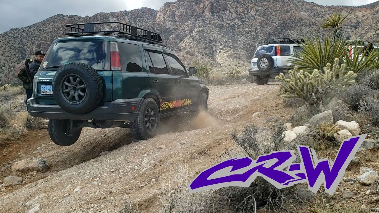 Red Rock Trails with Some CRV's