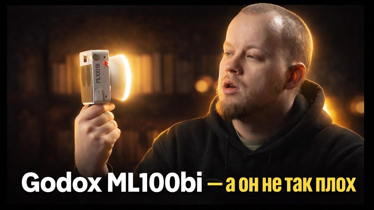 Godox ML100Bi краткая история эксплуатации