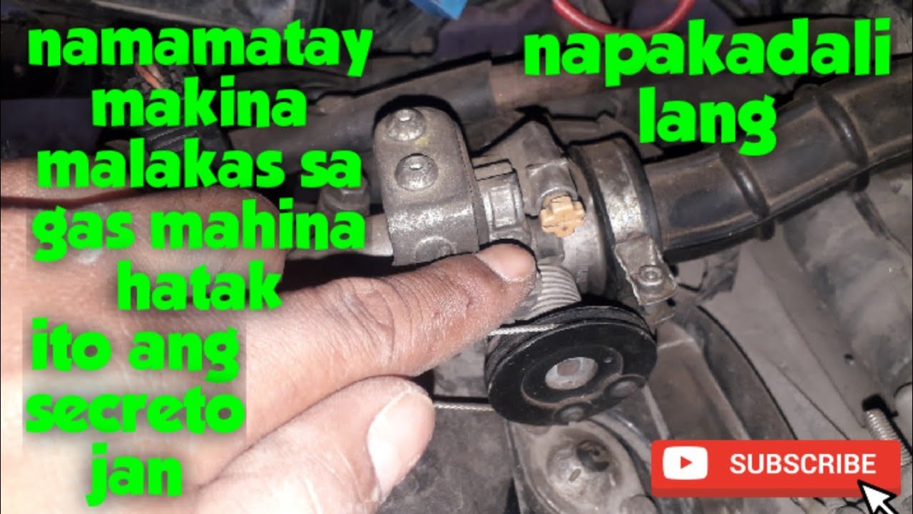 Paano magtono ng throttle body ||  Mio i 125