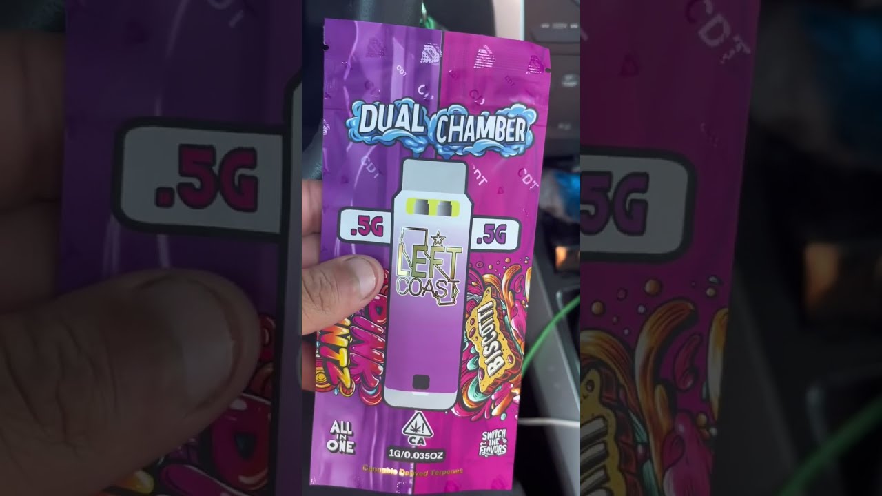 Trying Left coast Dual Chamber 2 Strains 1 Pen