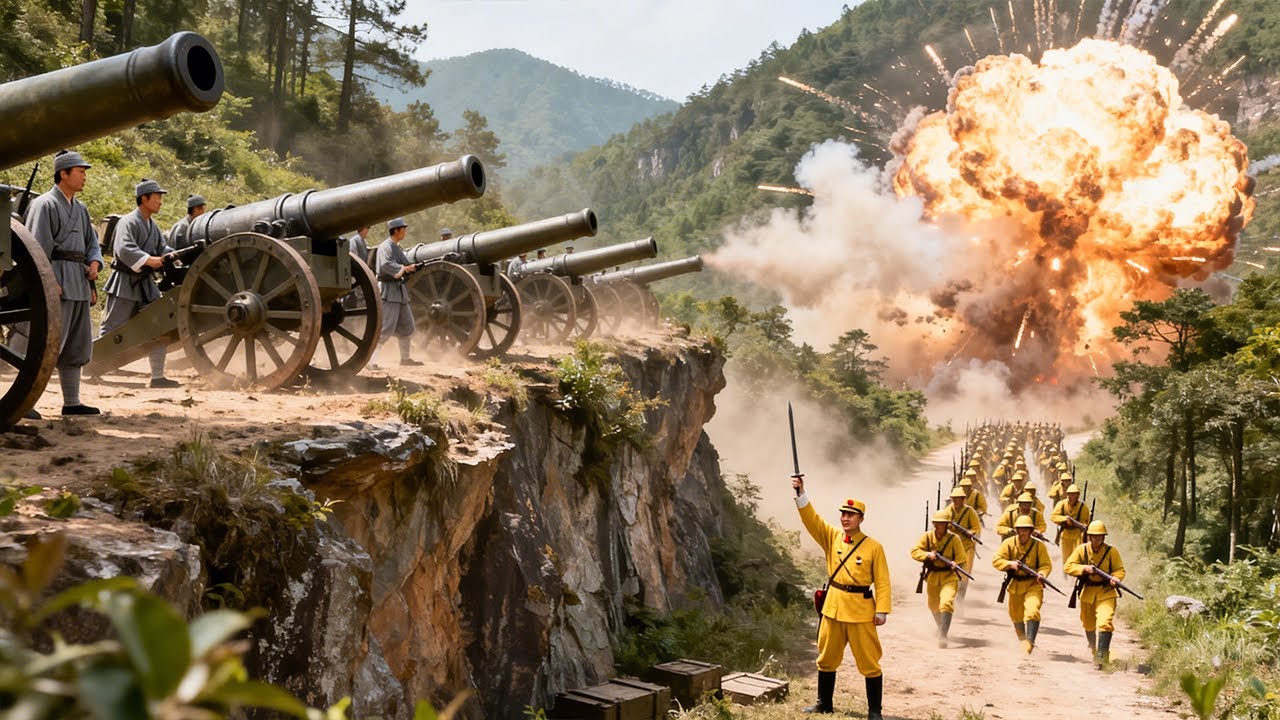 日本大佐自信叫囂，殊不知八路炮火已鎖定，瞬間炸飛！⚔️ 功夫 | Kung Fu | 武打 | 抗日