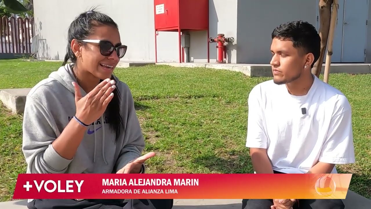 MARIA ALEJANDRA MARÍN DE ALIANZA LIMA - ENTREVISTA EN + VOLEY
