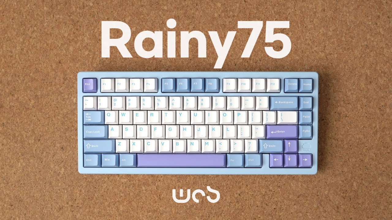 가성비 키보드의 새 역사를 쓴 레이니키보드 리뷰 WOB Rainy75 레이니75