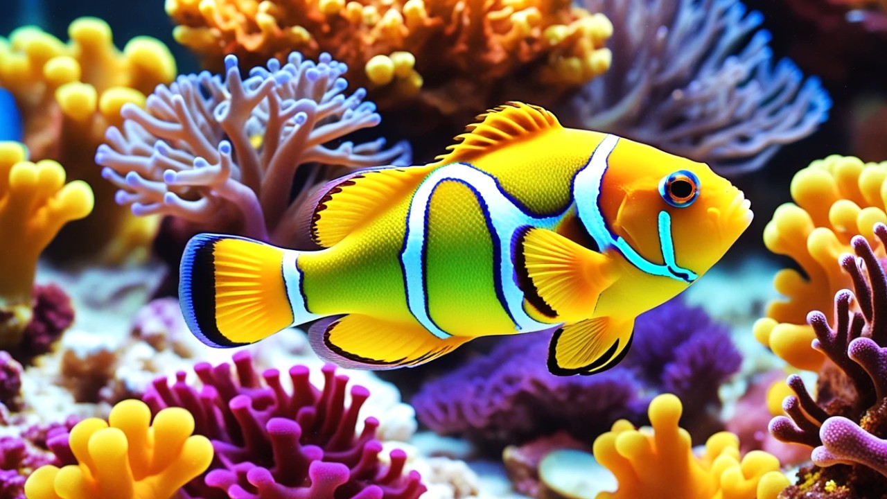 The Best 4K Aquarium - Dive Into The Mesmerizing Underwater Realm, Sea Jellyfish, Coral Reefs . #6