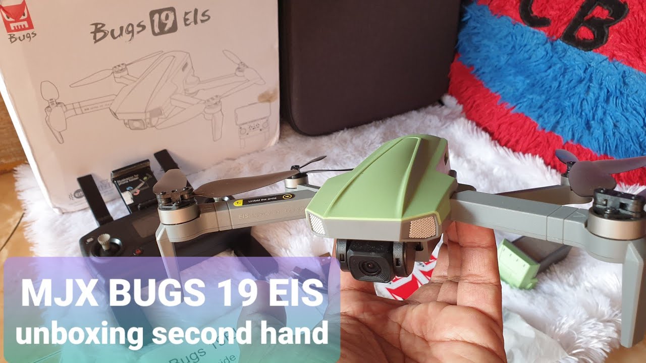 MJX BUGS 19 EIS unboxing second hand INDONESIA