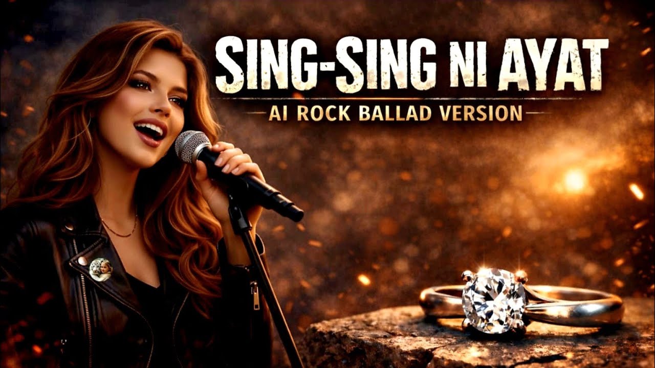 SINGSING NI AYAT 💍🔥 | Ilocano Hard Rock | AI Vocal #IlocanoRock #HardRock