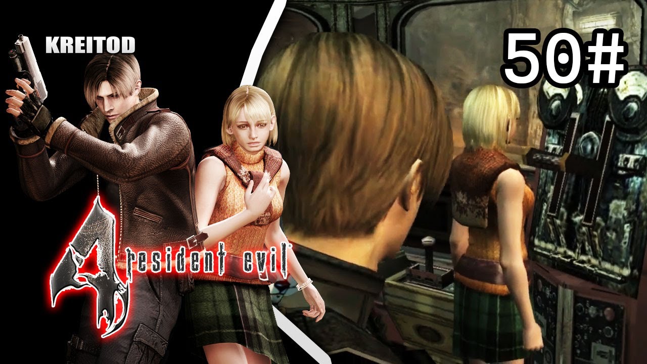 🔥 RESIDENT EVIL 4 (2005) Walkthrough Chapter 50 - ASHLEY BREAK the WALL