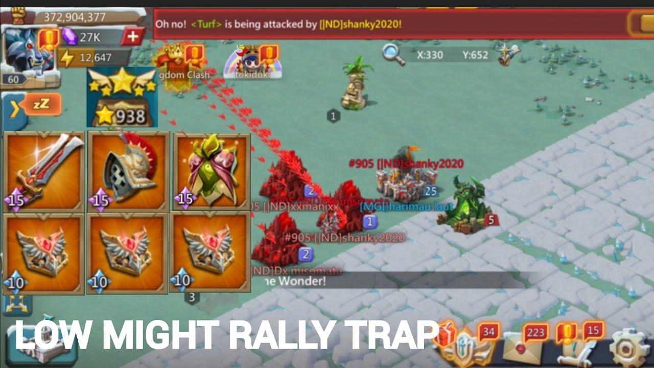 KVK..MY MINI RALLY TRAP ACTION..TITAN CHAMP ASTRA 15 CAME FOR RESCUE MISSION..LORDS MOBILE