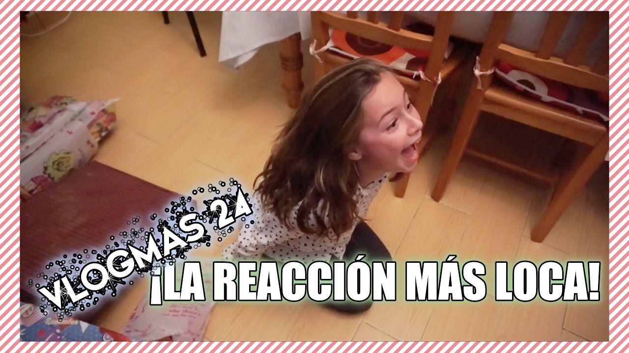 ¡REACCIÓN DE ELAIA AL RECIBIR LOS REGALOS DE NAVIDAD! |NOCHEBUENA EN FAMILIA ❄️ VLOGMAS DÍA 24 ❄️