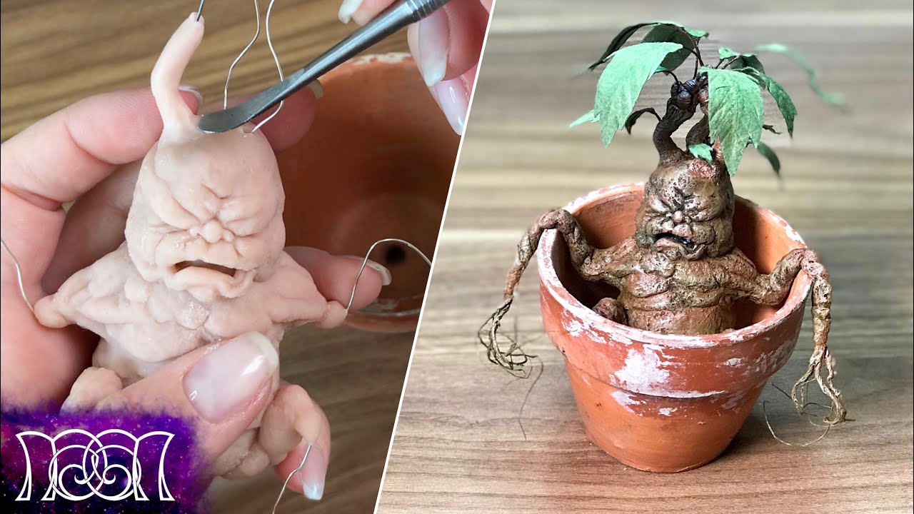 Mandrake - Harry Potter DIY