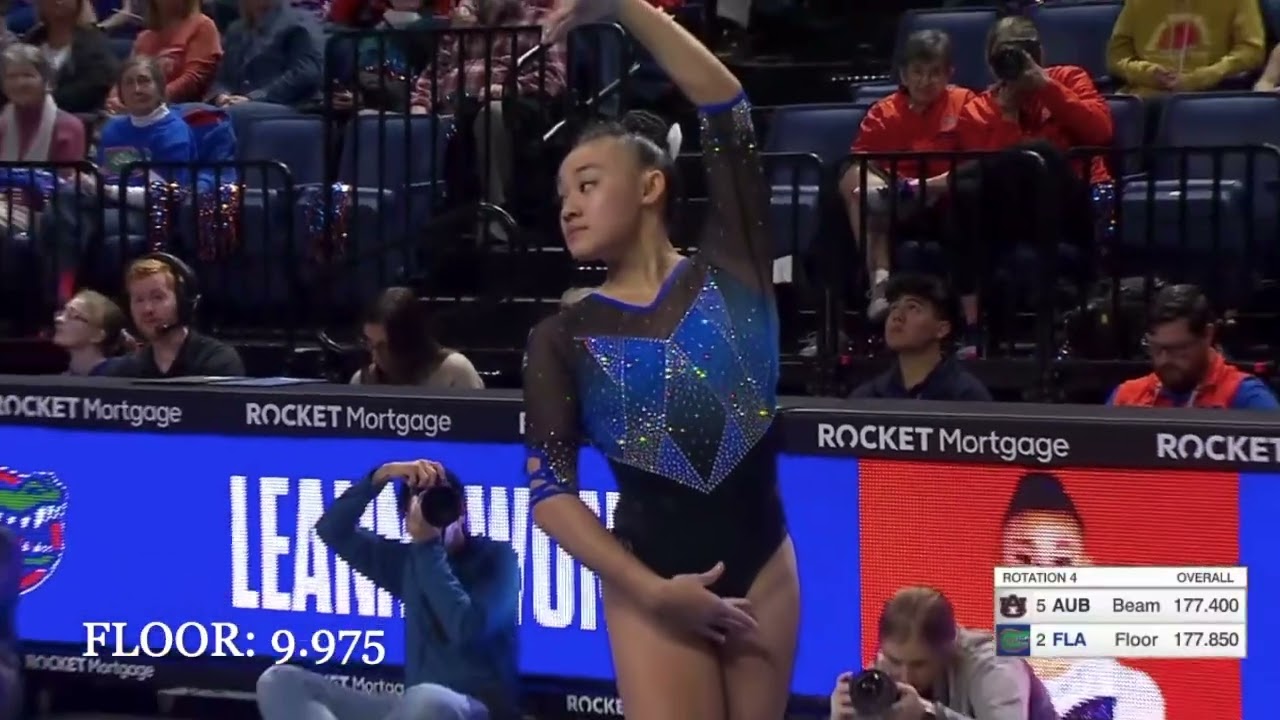 Leanne Wong HUGE AA 39.825 vs Auburn 2023