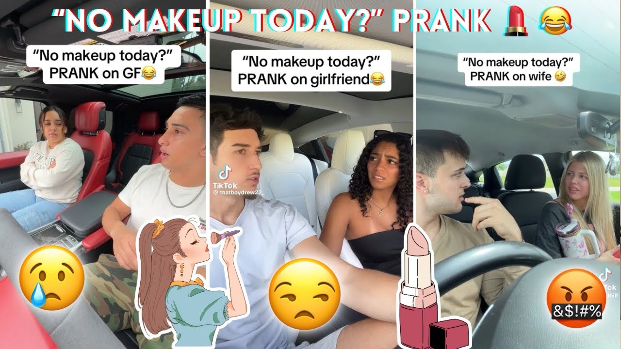 “No Makeup Today?” Prank - TikTok Compilation