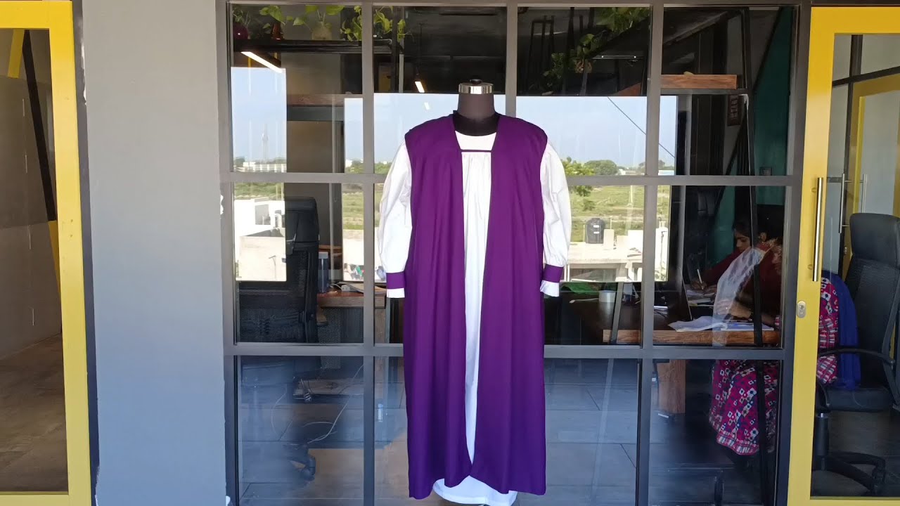 Blissful Violet Rochet & Chimere by PSG Vestments