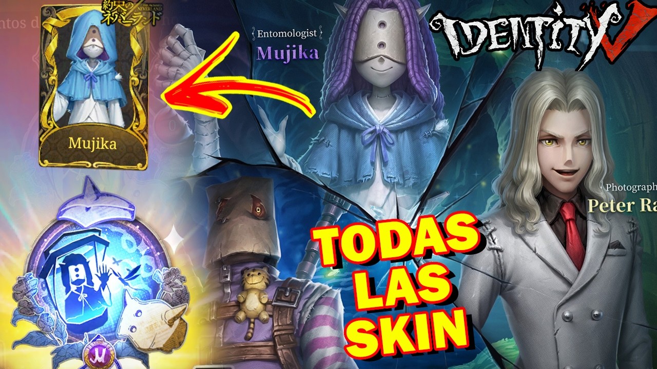 THE PROMISED NEVERLAND PARTE 2 - TODAS las SKIN en 1 VIDEO | IDENTITY V