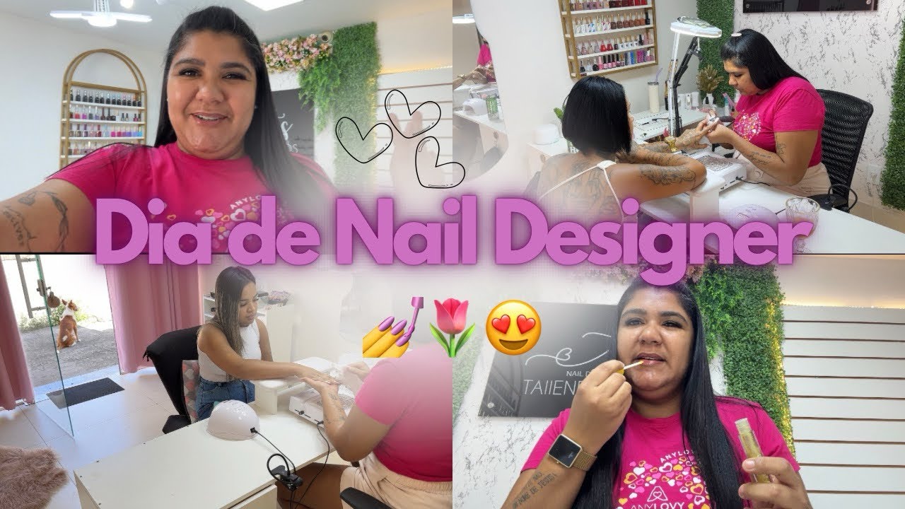 DIA DE NAIL DESIGNER | 2 ATENDIMENTOS MOLDE F1 