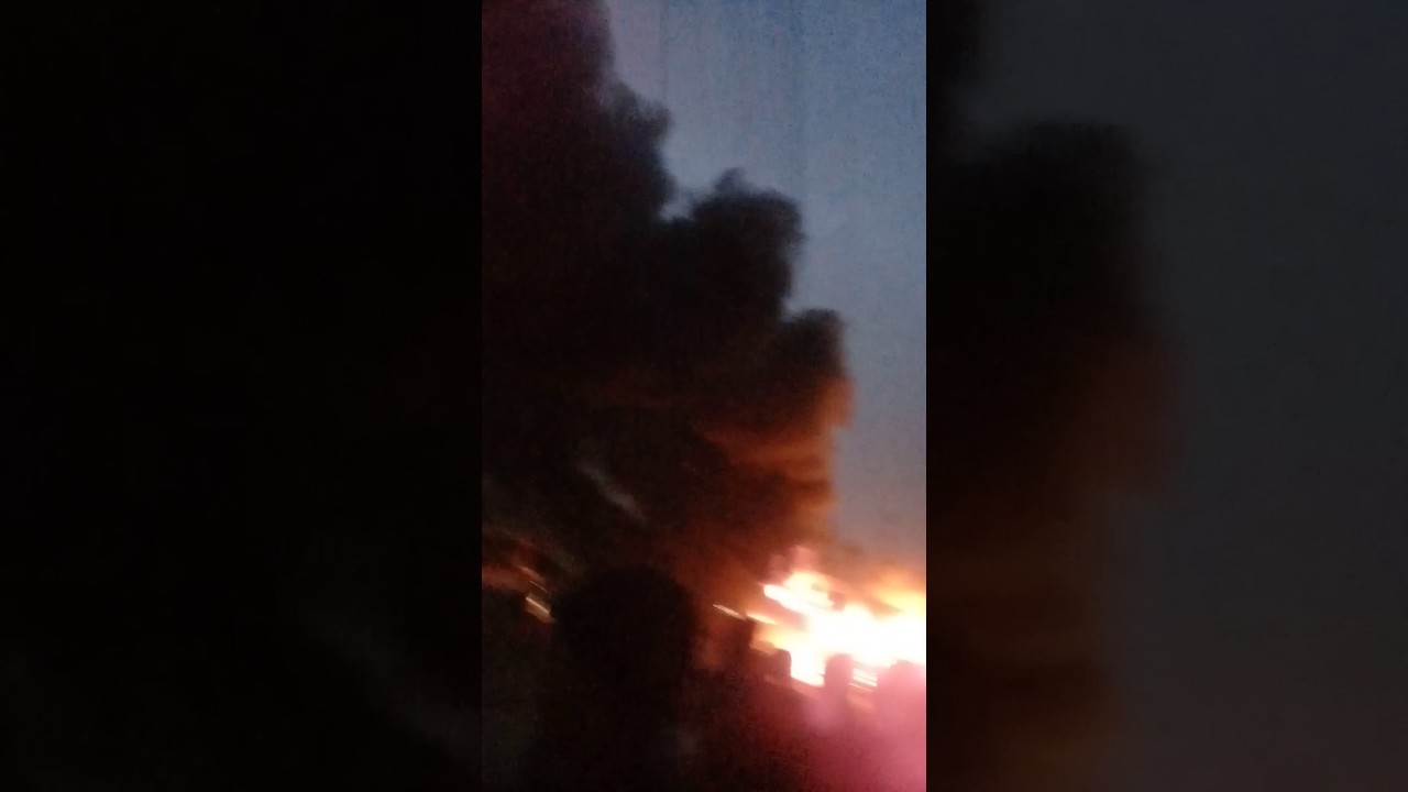 حتراق مولده في مدينه الصدر قطاع  54