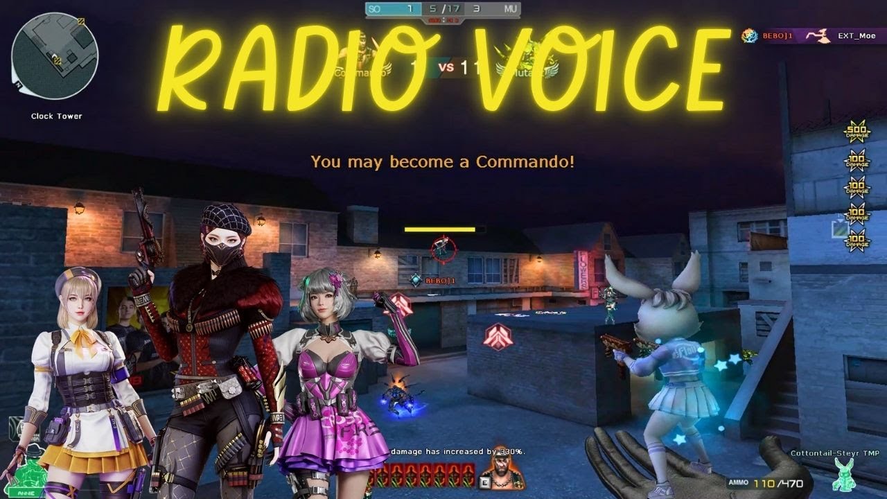 Gigi & Valoria & Arabella characters (RADIO VOICE) Crossfire West Version 🔥