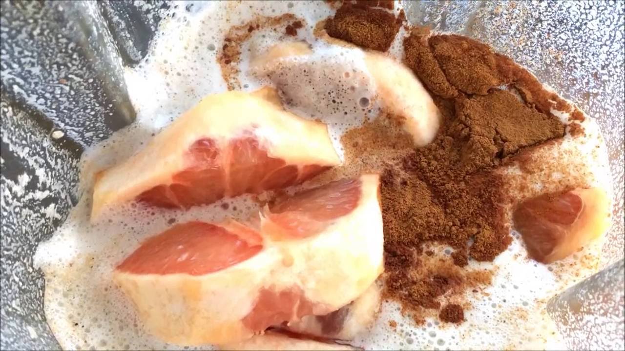 здравословно смути закуска грейпфрут спанак конопено мляко | irina valeva