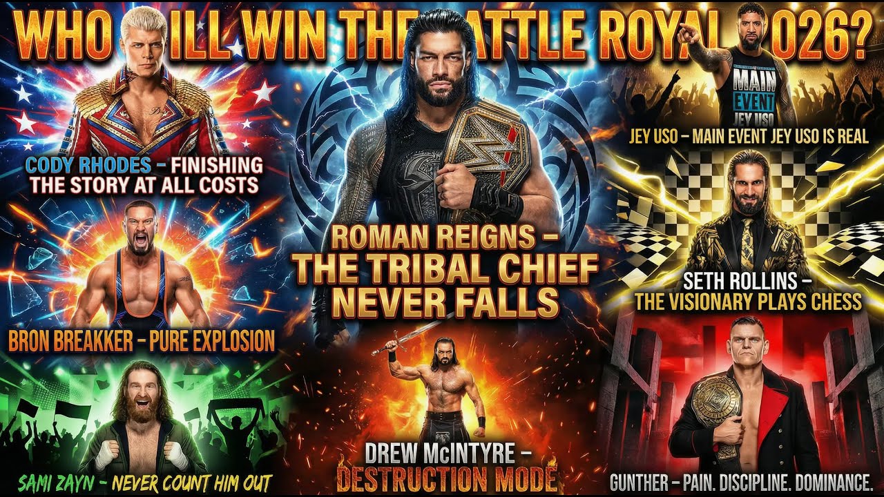 WWE 387 FULL MATCH! WHO WILL WIN THE BATTLE ROYAL 2026? ROMAN, SETH, CODY, MCINTYRE, GUNTHER, & MORE