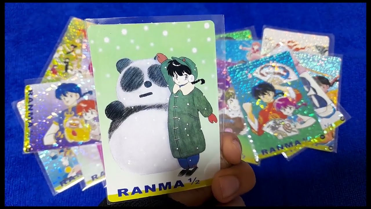 Cards brillantes Ranma 1/2 - Holográficos - Colección Completa
