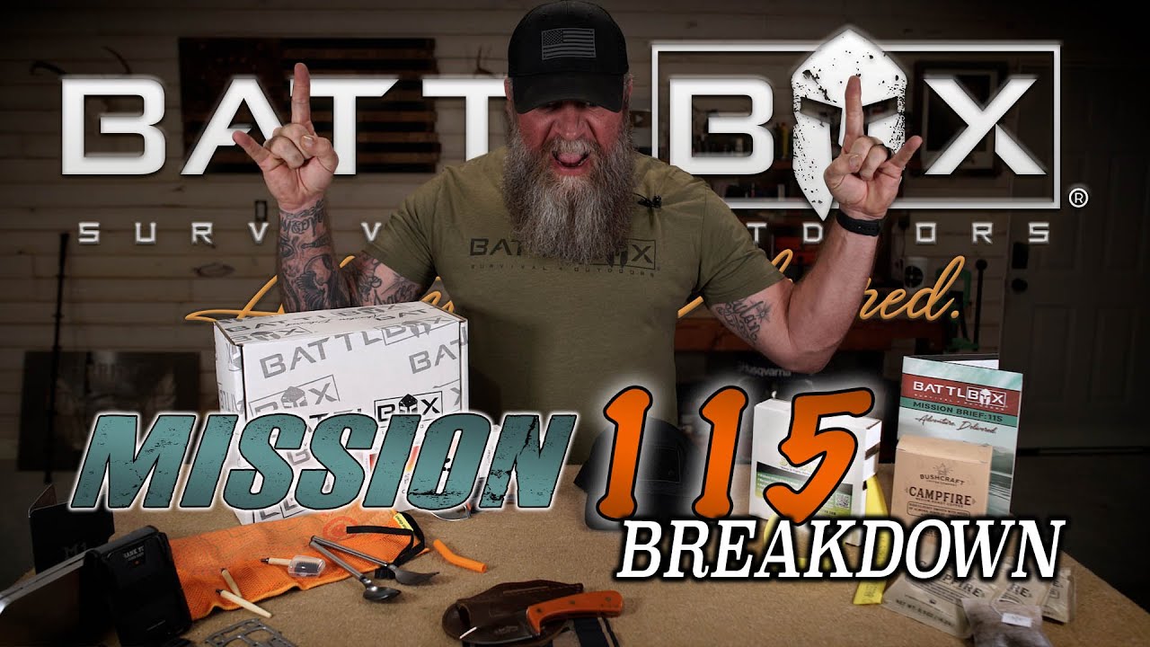 РАСПАКОВКА МИССИИ 115 BATTLBOX