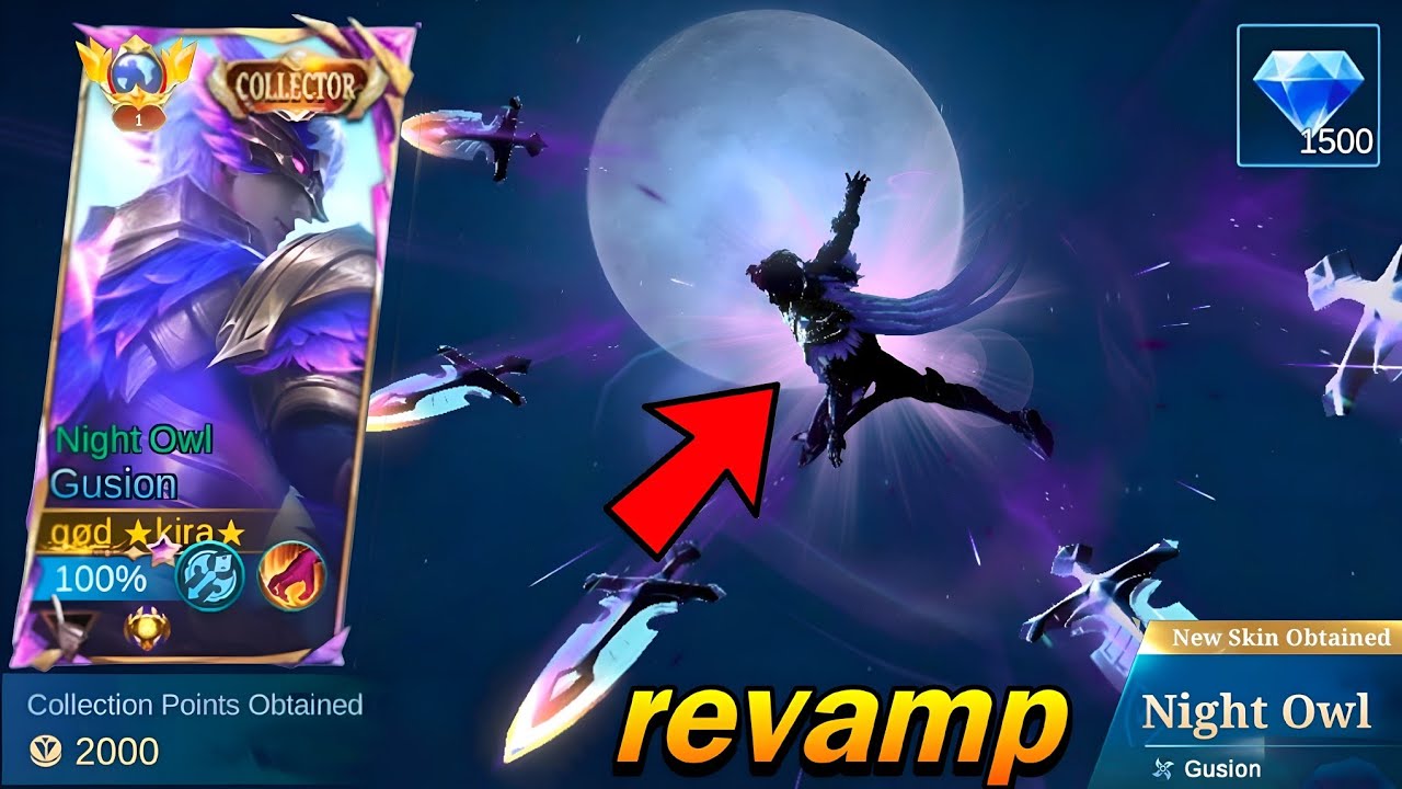 REVAMPED COLLECTOR GUSION IS FINALLY HERE 😱 | DIAMONDS SPENT REVEAL | MLBB