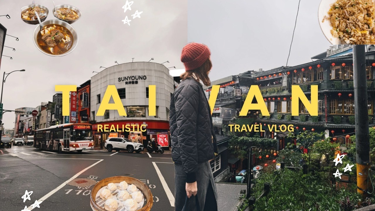 4D3N TAIPEI TAIWAN VLOG 🇹🇼 | best local eats 🍜 cafes, night market, Jiufen old street 🍜