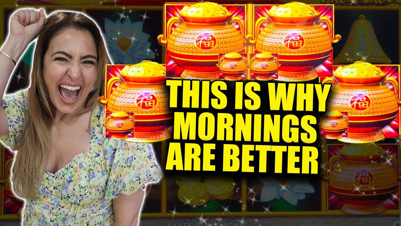 2 UNEXPECTED JACKPOTS At The Crack Of Dawn!