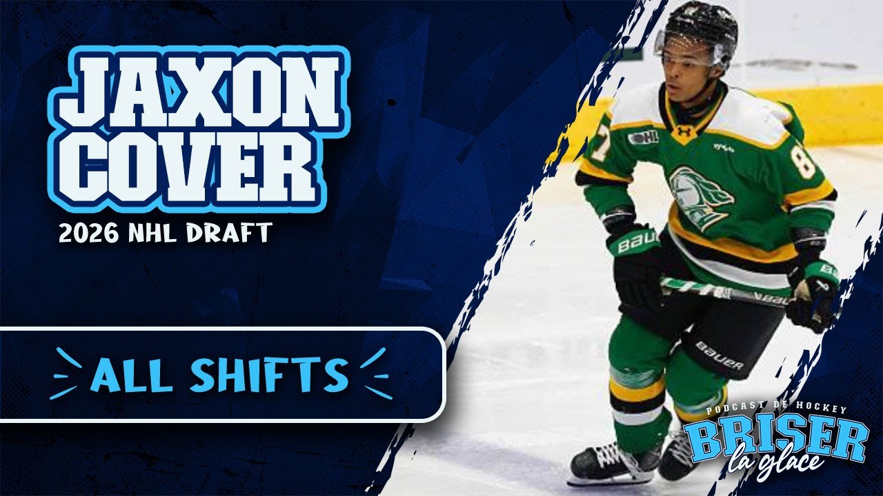 JAXON COVER - Power Forward Ranked 18th by Elite Prospects 🔥 2026 NHL Draft Riser 📈