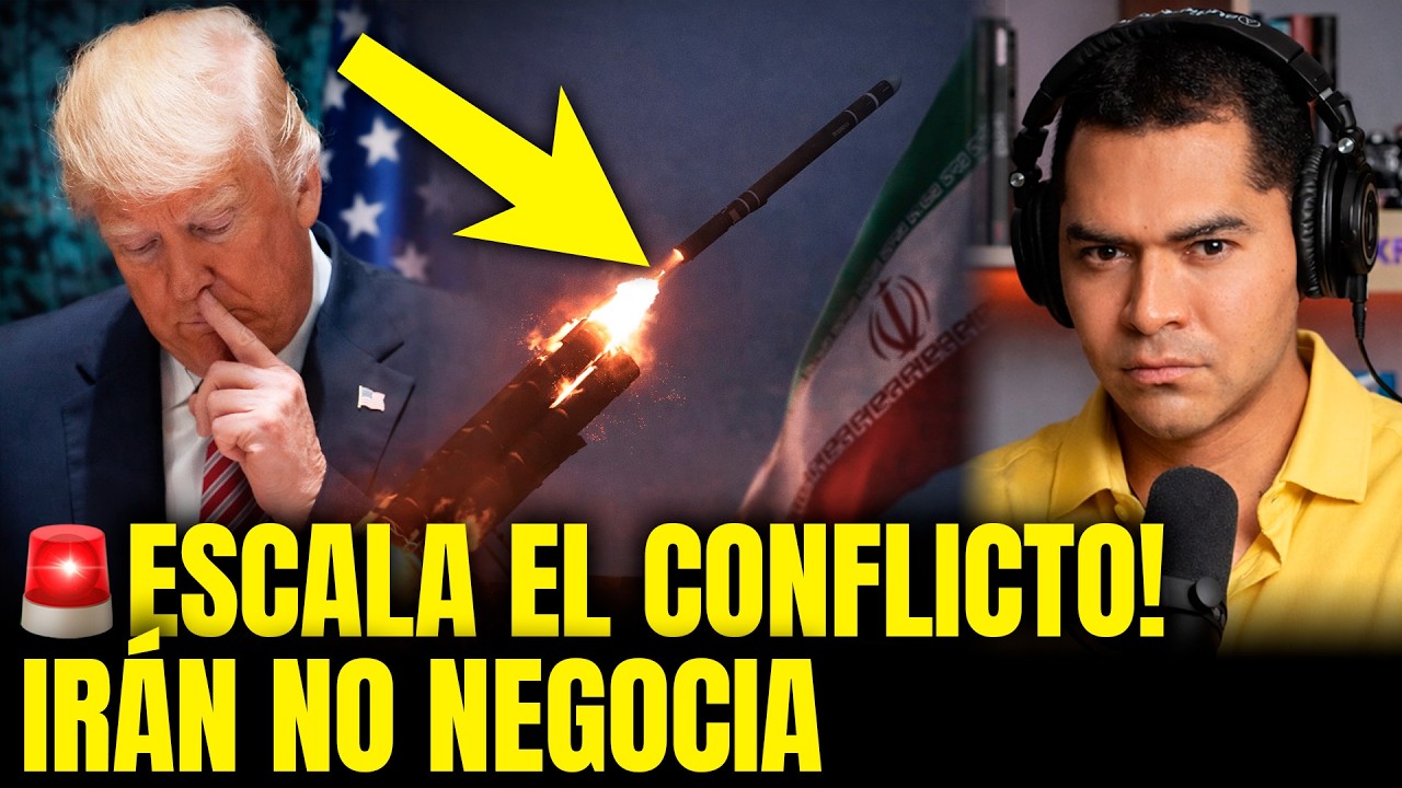 IRÁN ATACA!  Y YA Van TRES Días SIN DIÁLOGO!