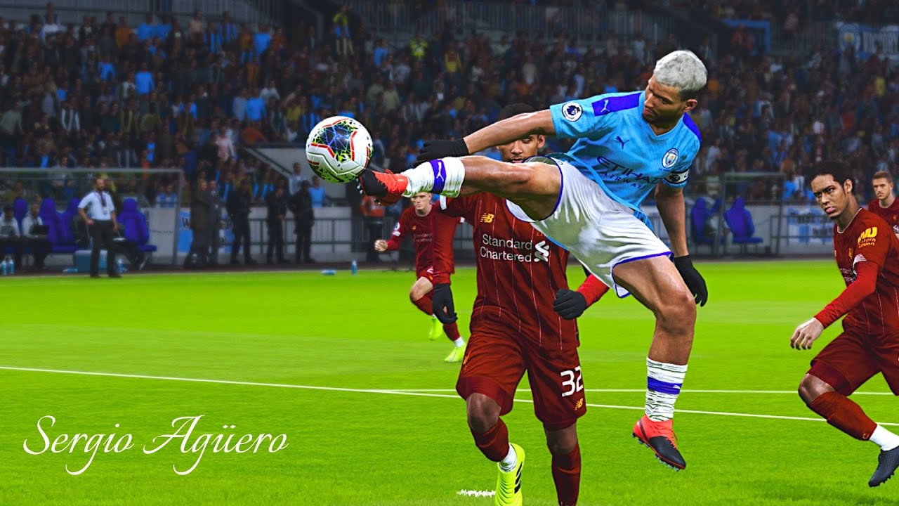 PES 2020 - Sergio Agüero Goals & Skills Compilation #5 | HD