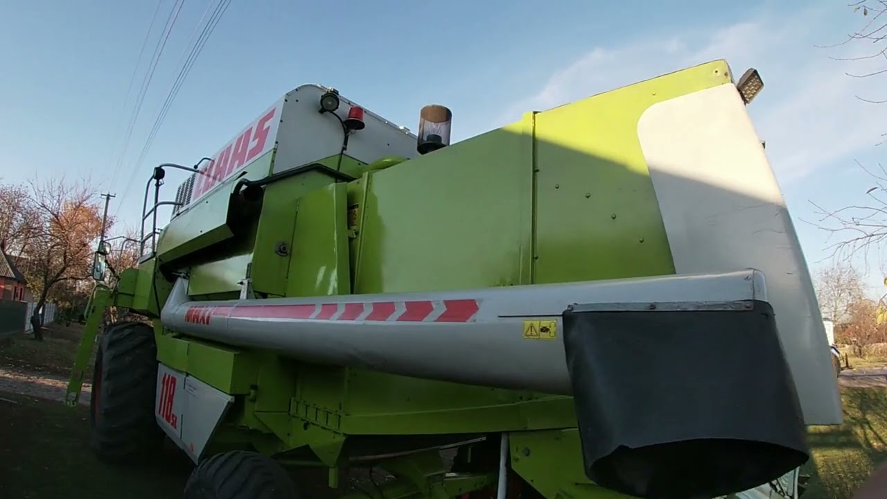 Домінатор поїхав Останнє відео з CLAAS DOMINATOR 118 SL MAXI