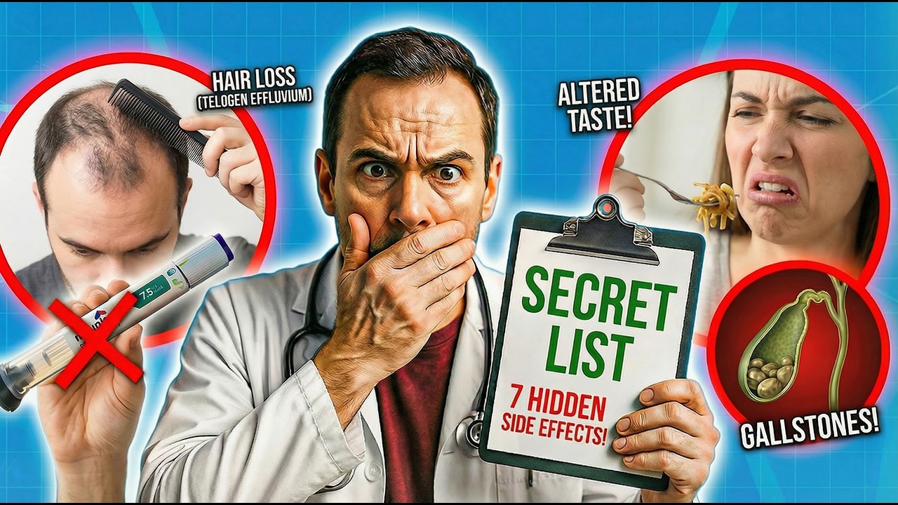 The Hidden GLP-1 Side Effects That Are RARELY DISCUSSED!
