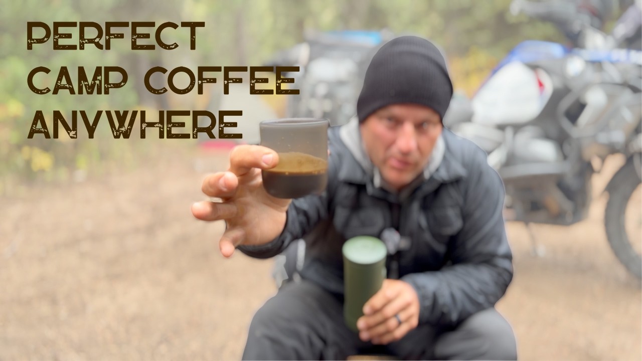 The BEST Moto-Camping Coffee: Meet the Outin Nano!