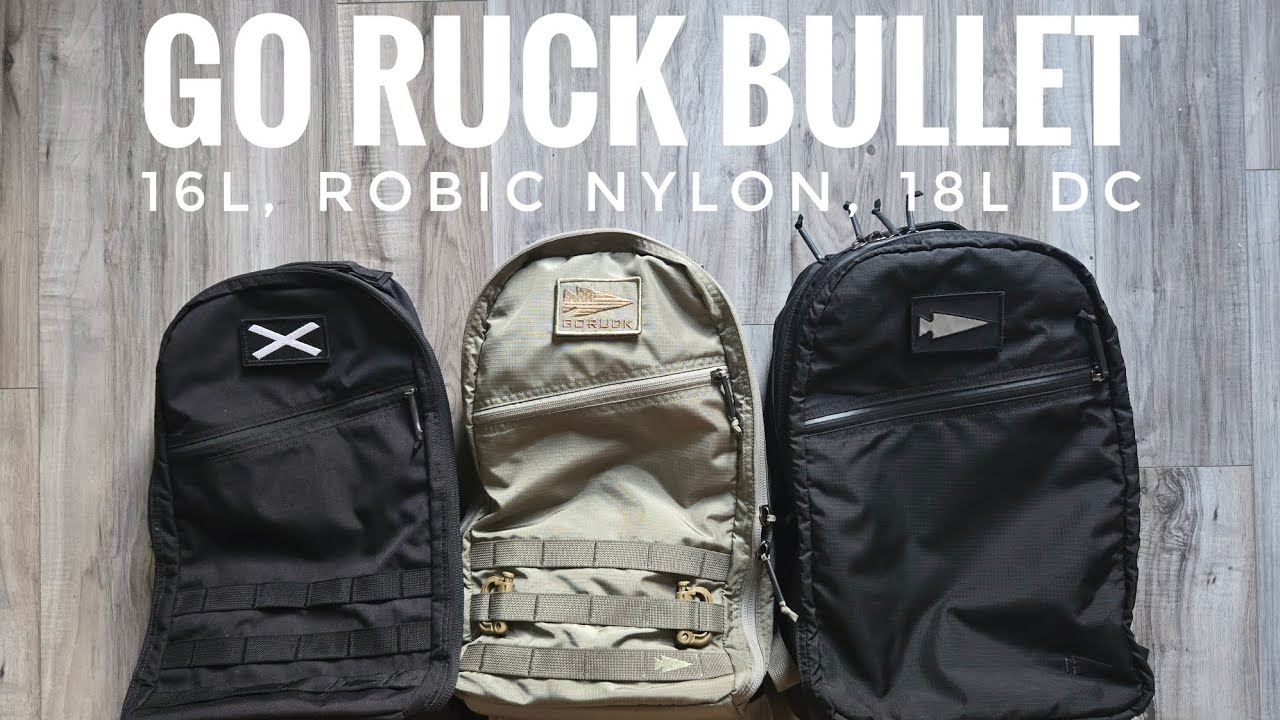 Обзор GoRuck Bullet: ноутбук 16 л, Robic Nylon, 18 л, два отделения, лучший рюкзак для повседневн...
