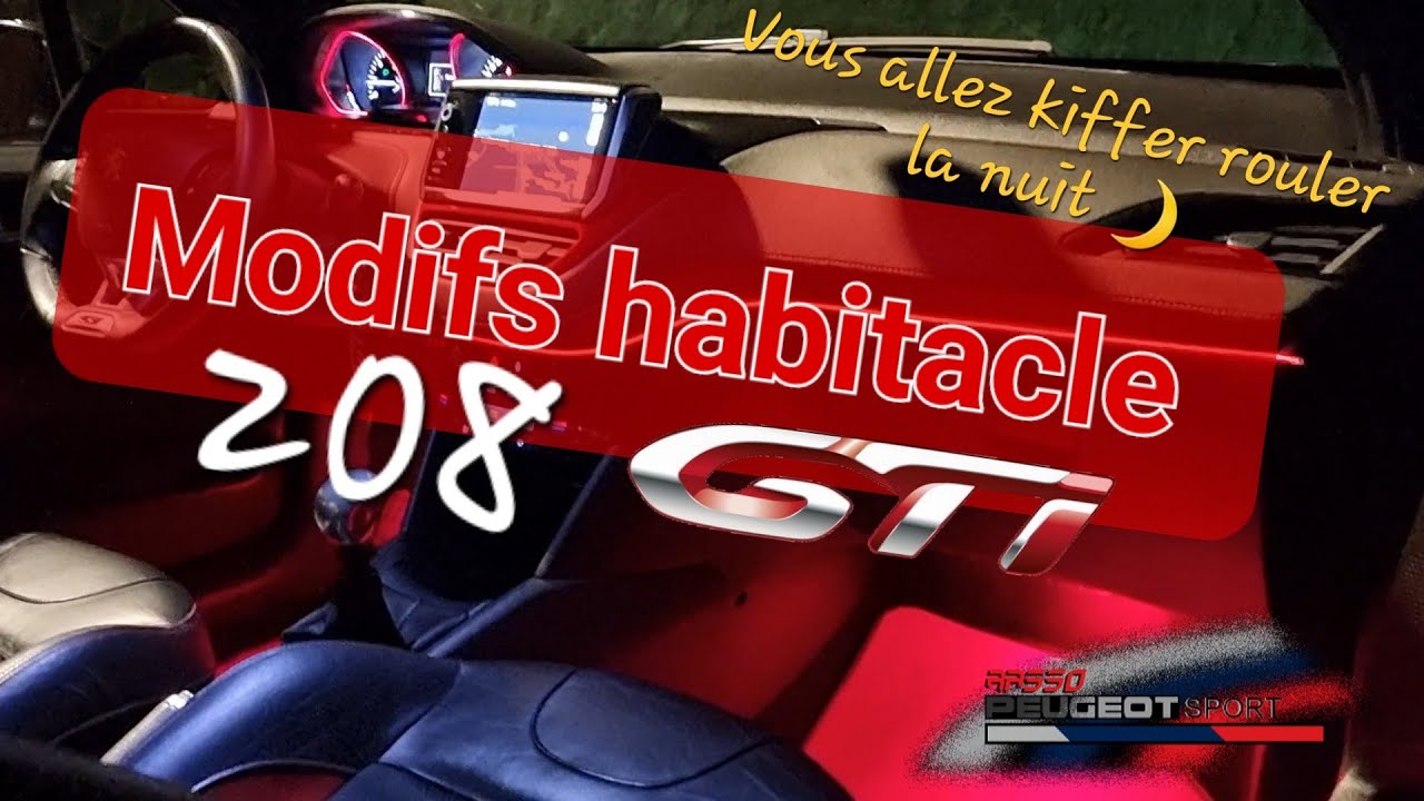 [Tuto] Modifs habitacle 208 GTi