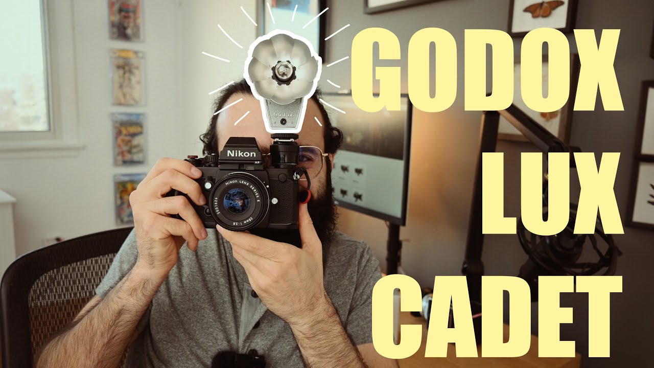 НОВАЯ Godox Lux Cadet [ретро-вспышка] Распаковка + руководство по настройке