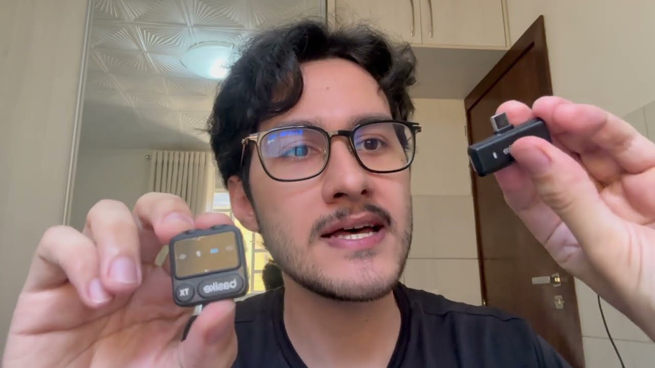Unboxing e Teste Microfone de Lapela basike MIC-0004