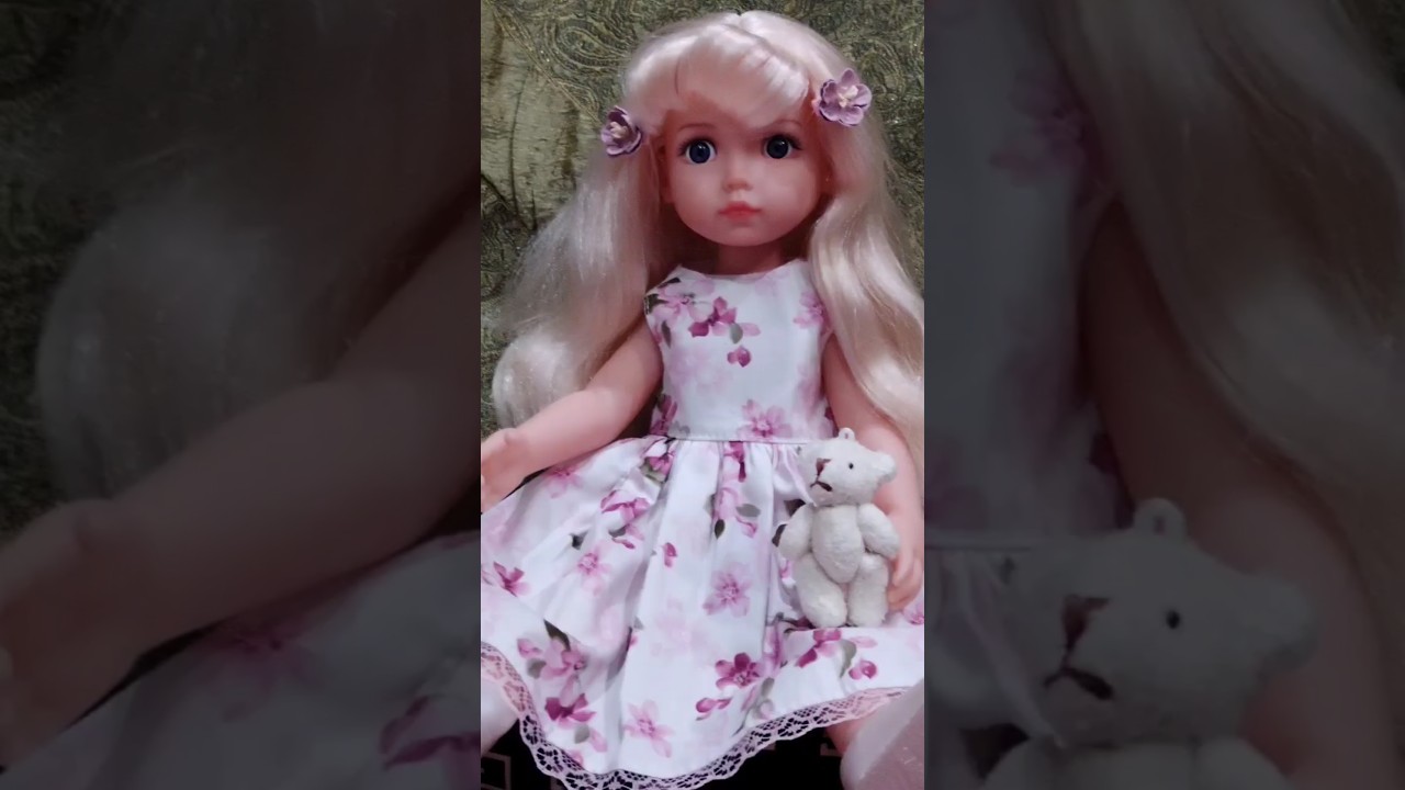New doll! New dress!#dolls#hobby#collection#newdress#handmade#toys