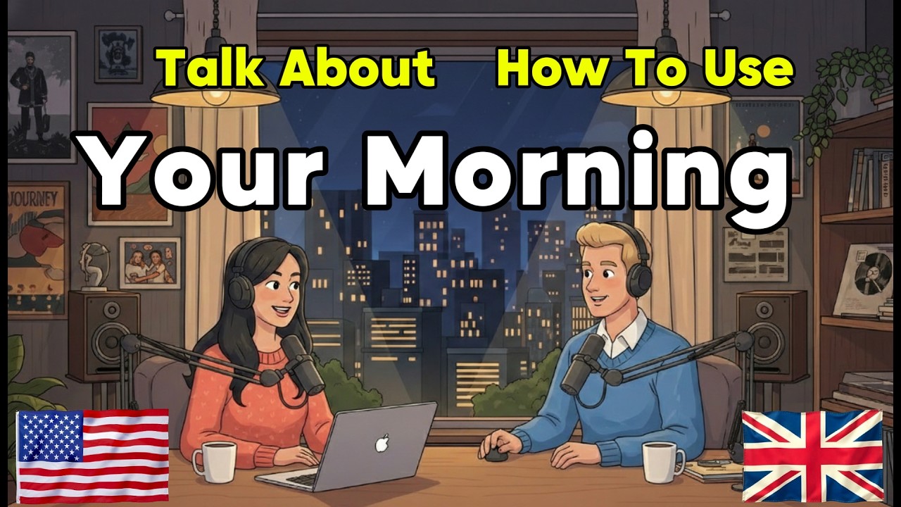 Daily English Conversation Practice | Talk About Your Morning | English Listening Podcast