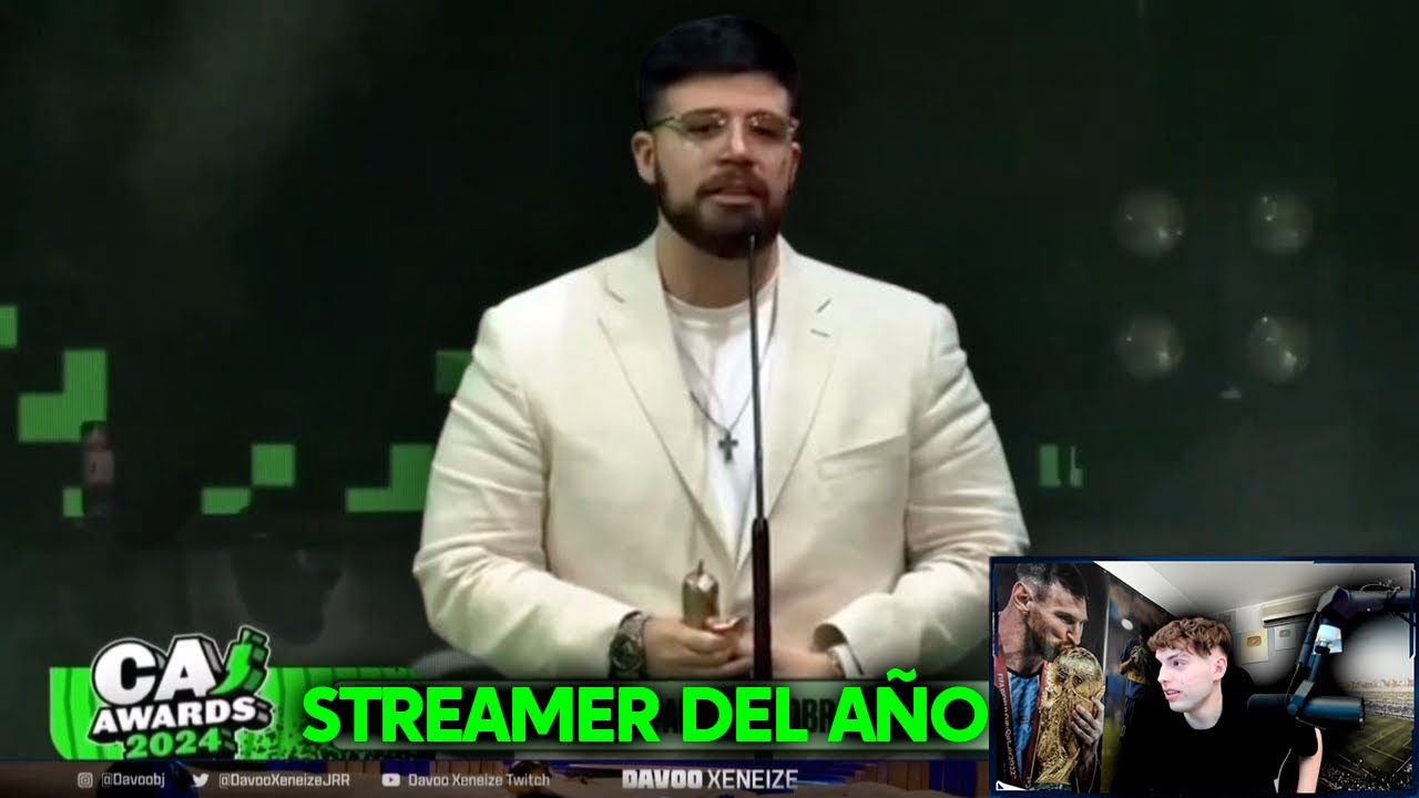 DAVO REACCIONA a LA COBRA STREAMER DEL AÑO - Coscu Army Awards 2024