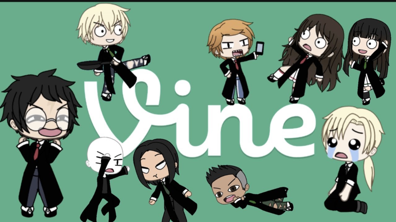 Harry Potter characters as VINES | Drarry | Gacha Life