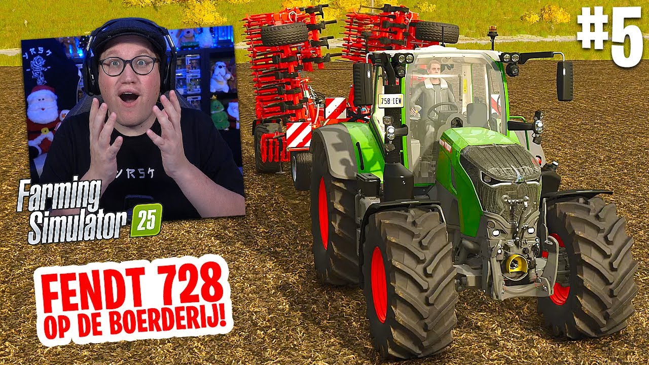 FENDT 728 VAN DE DEALER! // Farming Simulator 25 #5 (Nederlands)