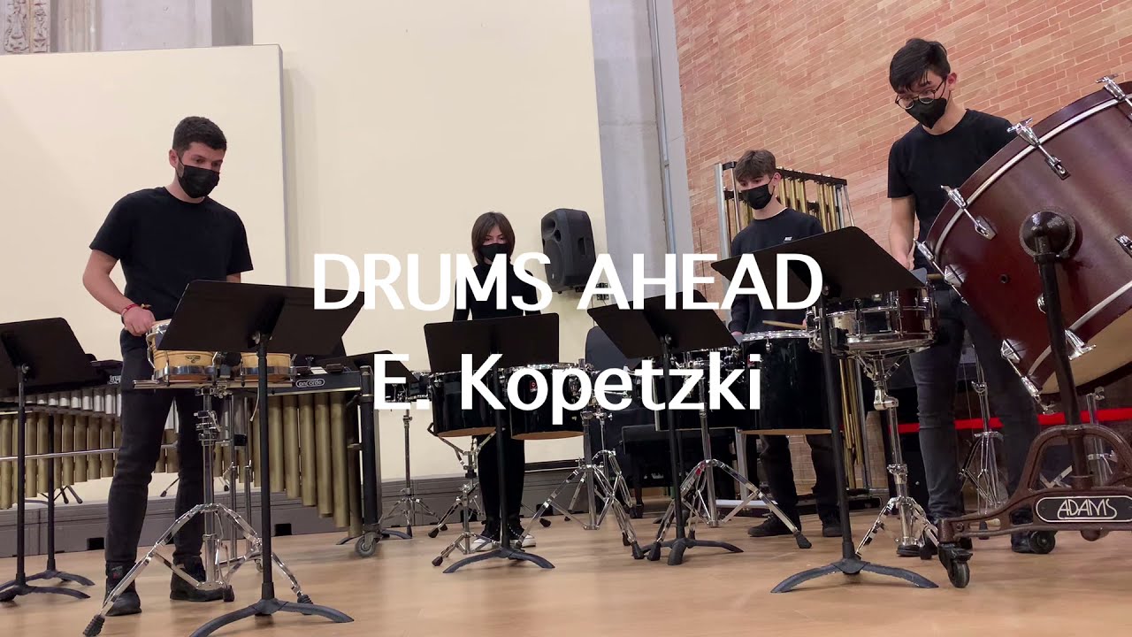Kopetzki: Drums Ahead (Pablo Barragán, David Corzo, Sarai Prieto, Daniel López)