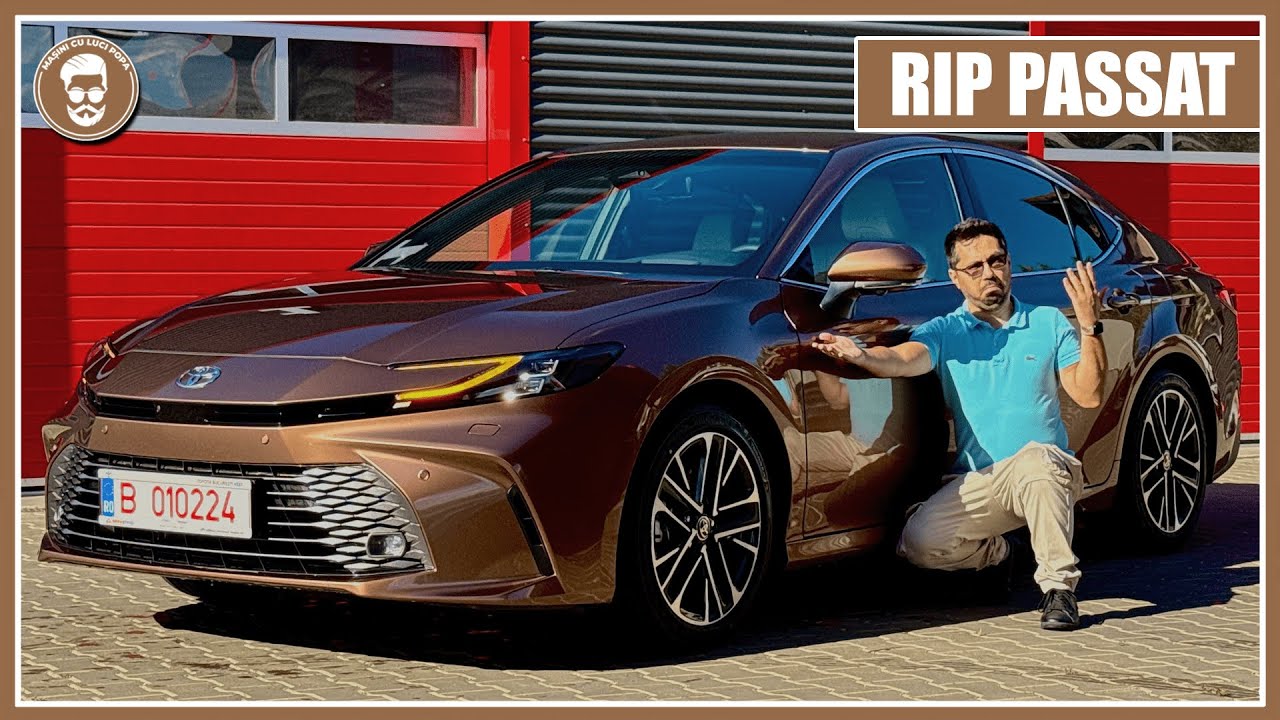 PASSATUL a murit, JAPONEZII PROSPERĂ! UITĂ DE 2.O TDI, TOYOTA CAMRY 2025 are 2.5 MOTOR, 4.5 CONSUM