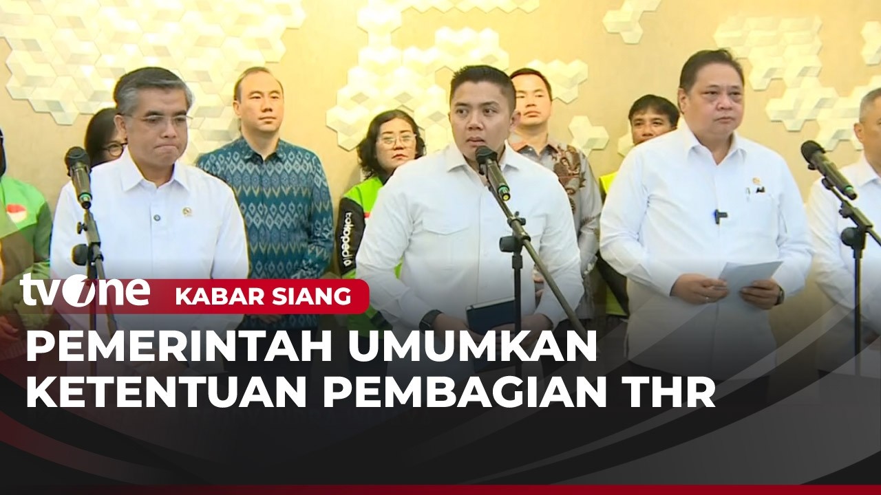 Pemerintah Alokasikan Rp 55 Triliun Untuk THR ASN | Kabar Siang