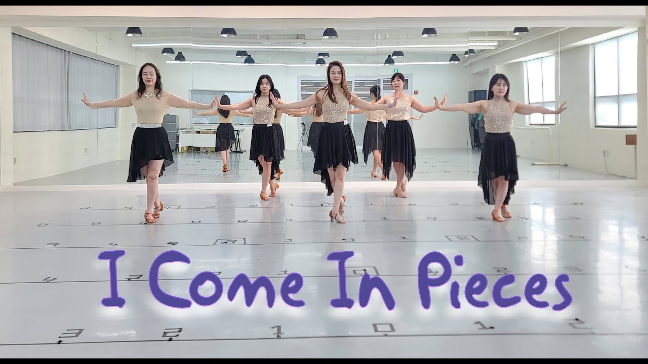 I COME IN PIECES - ADVANCED LINEDANCE (Fred Whitehouse & Debbie Rushton)