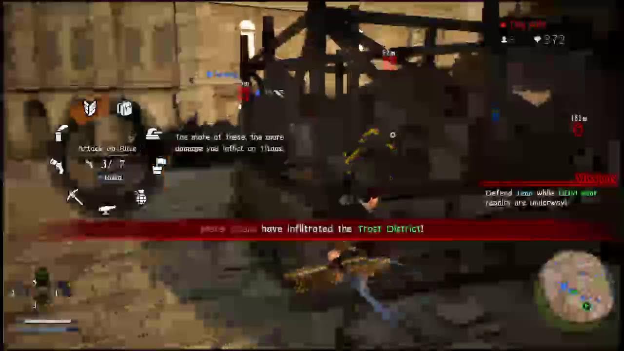 Attack on titan 2 Inferno Mode and I don't know (Live)